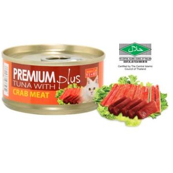 Aristo Cats Premium Tuna with Crab Meat 80g (24 cans)- Tnr Project Sg