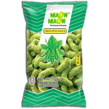 Miaow Miaow Green Peas Snack 150g