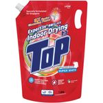 TOP LIQUID DETERGENT SUPER WHITE REFILL 1.6KG