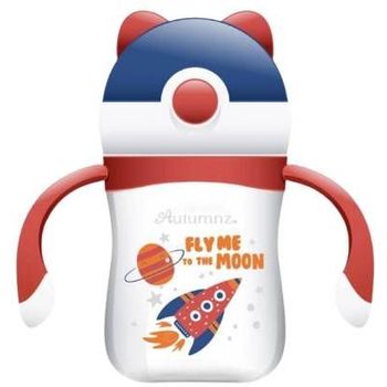 Autumnz Tritan Weighted Straw Cup with Handle 240ml