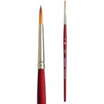 Princeton Velvetouch Series 3950 Paint Brush For Acrylic Oil And Watercolor Round 3