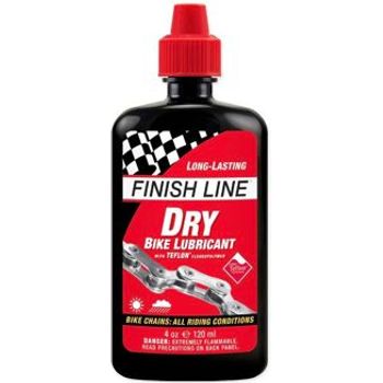 Finish Line Dry Bike Lubricant 120ml Drip
