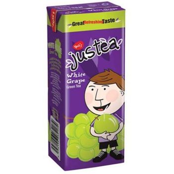 Yeo's Justea RTD Green Tea White Grape 250ml