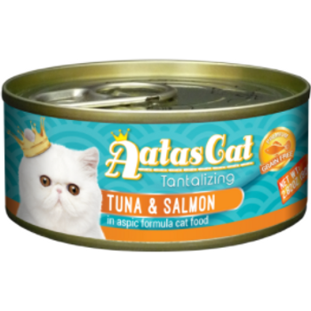 Aatas Cat Tantalizing Tuna And Salmon In Aspic Formula 80g