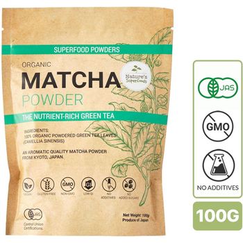 Nature's Superfoods Organic Matcha Powder 100g
