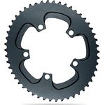 absoluteBLACK Chainring Oval 110/5BCD 2x Winter 36T Grey