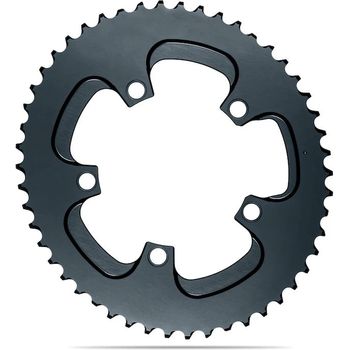 absoluteBLACK Chainring Oval 110/5BCD 2x Winter 36T Grey