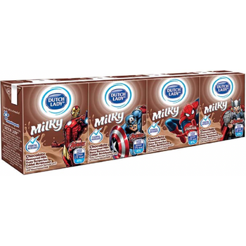 Dutch Lady Uht Milky Marvel Chocolate 125ml
