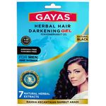 Gayas Herbal Hair Darkening Gel Natural Black 25ml