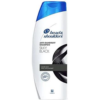 Head & Shoulders Silky Black Anti Dandruff Shampoo Leaves Hair Shiny And Radiant 72ml