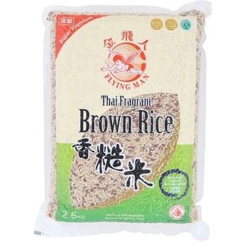 Flying Man Thai Fragrant Brown Rice 2.5kg