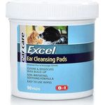 8 in 1 Excel Ear Cleansing Pads for Dogs and Cats 90 pads