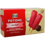 King's Ice Cream Potong Red Bean 6 X 60ml