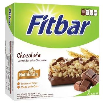 Fitbar Chocolate 5pcs x 22g
