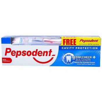 Pepsodent 2 In 1 Germicheck Plus Toothpaste 150g