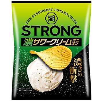 Koikeya Strong Dark Sour Cream Onion 55g