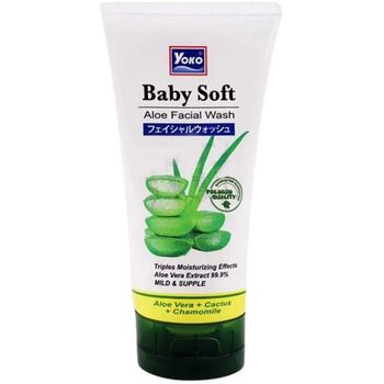 Yoko Baby Y628 Soft Aloe Vera Facial Wash 150ml