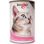 Angel Cat Canned Food Chicken And Sardine In Jelly 400g