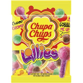 Chupa Chups Twin colour Jelly Lollies Fruit Flavour 90g