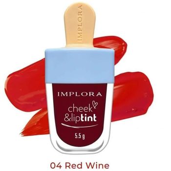 Implora Cheek And Lip Tint 04 Red Wine 5.5g