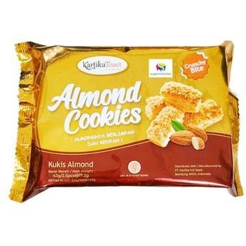Kartika Toast Almond Cookies 43g