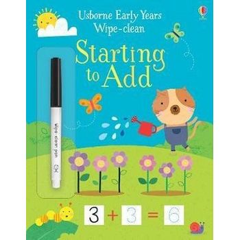 Usbourne Early Years Wipe Clean Starting To Add