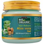 Indus Valley Bio Organic Hair Reborn Aloe Vera Gel With Bhringraj 175ml