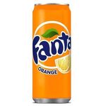 Fanta Orange 330ml Can