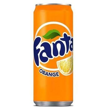 Fanta Orange 330ml Can