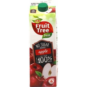 F&N Fruit Tree Apple Juice No Sugar 1l