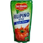 Del Monte Tomato Sauce Filipino Style Pouch 250g