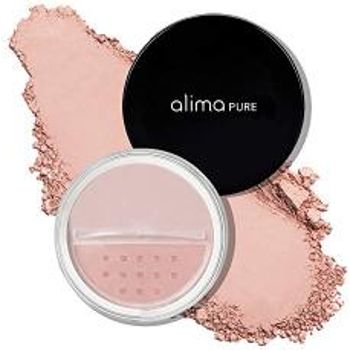 Alima Pure Loose Mineral Blush Powder Blush Makeup Satin Matte Finish Face Blush Apple Blossom 4.5g