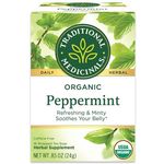 Traditional Medicinals Organic Peppermint Tea 16 Bag