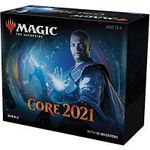 Magic The Gathering Core Set 2021 m21 Bundle 10 Booster Packs + 40 Lands 190 Cards Accessories