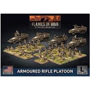 Battlefront Miniatures Flames of War Late War United States Armored Rifle Platoon UBX75