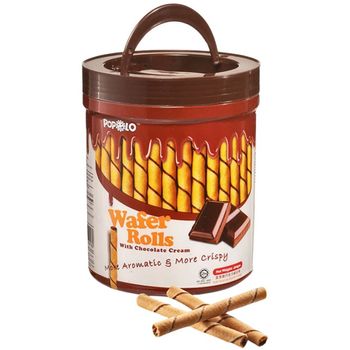 Popolo Chocolate Wafer Roll 400g