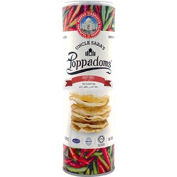 Uncle Saba's Poppadom Limited Edition Singapore Chilli Crab 70g
