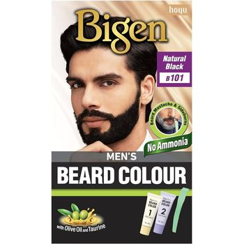 Bigen Men Beard Color Natural Black B101 40g