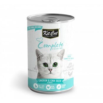 Kit Cat Complete Cuisine Chicken And Chia Seed In Broth 150g