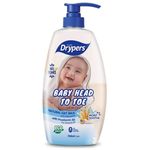 Drypers Baby Head to Toe Oat 650ml