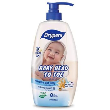 Drypers Baby Head to Toe Oat 650ml