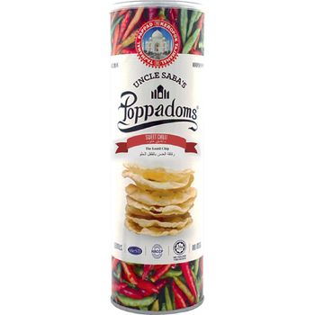 Uncle Saba's Poppadom Limited Edition Singapore Chilli Crab 70g
