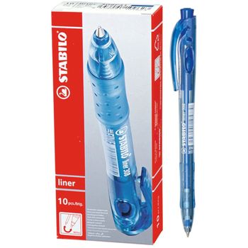 Swan Stabilo 308 Blue Pen
