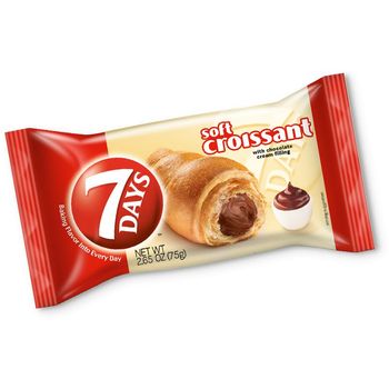 7 Days Croissant With Chocolate Cream Filling 60g