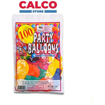 Calco Party Balloons 100 Pcs 300g