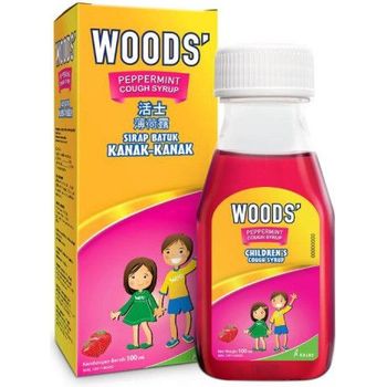 Woods Peppermint Cough Syrup 100ml