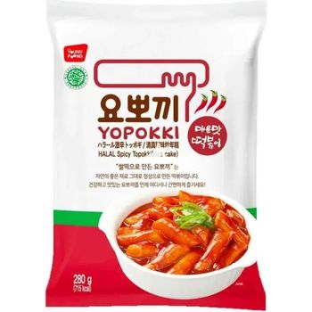 Young Poong Yopokki Halal Spicy Topokki Rice Cake 280g