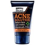 Biore Men's Acne Bacterior Facial Foam 100ml
