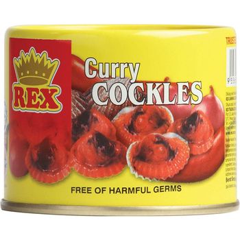 Rex Curry Cockles 170g