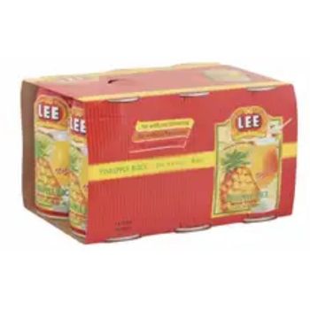 Lee Pineapple Juice 6 x 325ml